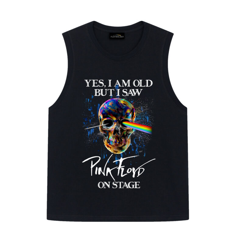 Skull Yes I Am Old But I Saw Pink Floyd On Stage Shirt