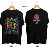 Vintage Pink Floyd The Wall Live In Berlin 90 Double Sided Black - OtherBrick