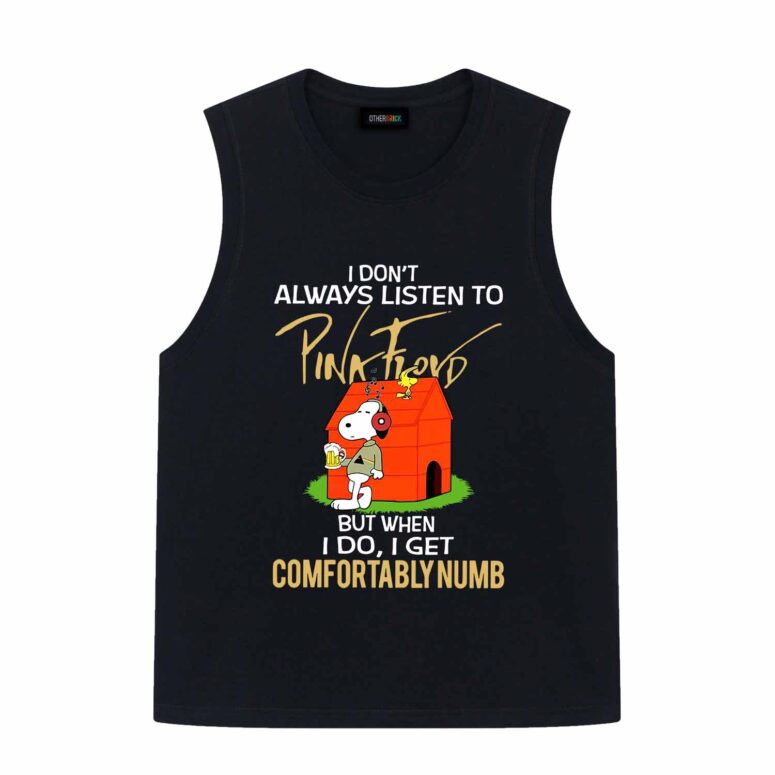 When I Do I Get Comfortably Numb Snoopy Version Pink Floyd Shirt When I Do I Get Comfortably Numb Snoopy Version Pink Floyd Shirt