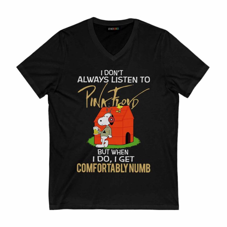 When I Do I Get Comfortably Numb Snoopy Version Pink Floyd Shirt When I Do I Get Comfortably Numb Snoopy Version Pink Floyd Shirt