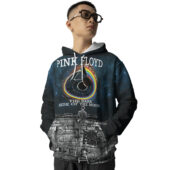 Hoodie Front The Man Dark Side Of The Moon 50th Pink Floyd Hoodie - OtherBrick