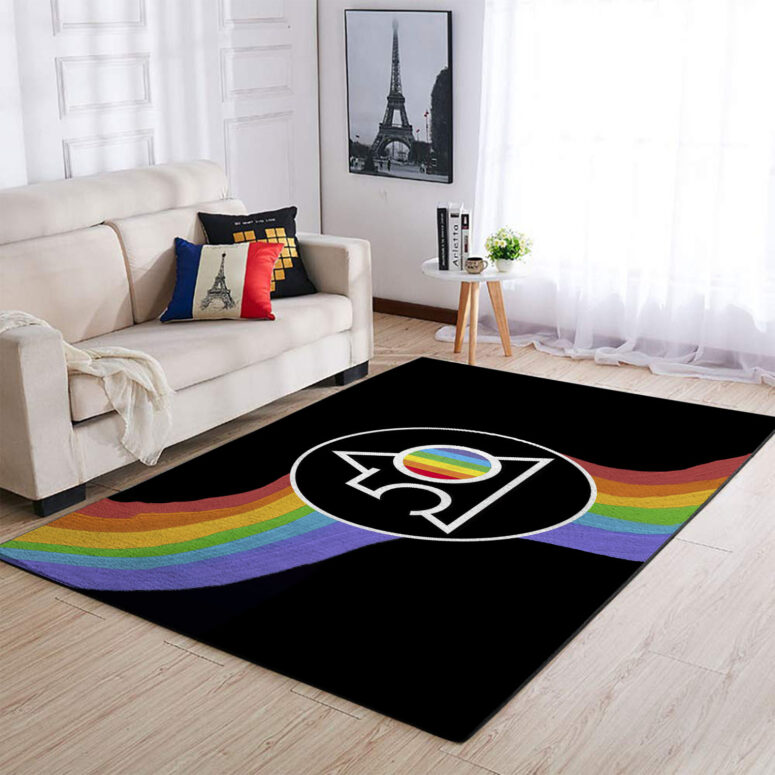 TDSoTM 50th Anniversary Drawing Art Pink Floyd Rug TDSoTM 50th Anniversary Drawing Art Pink Floyd Rug
