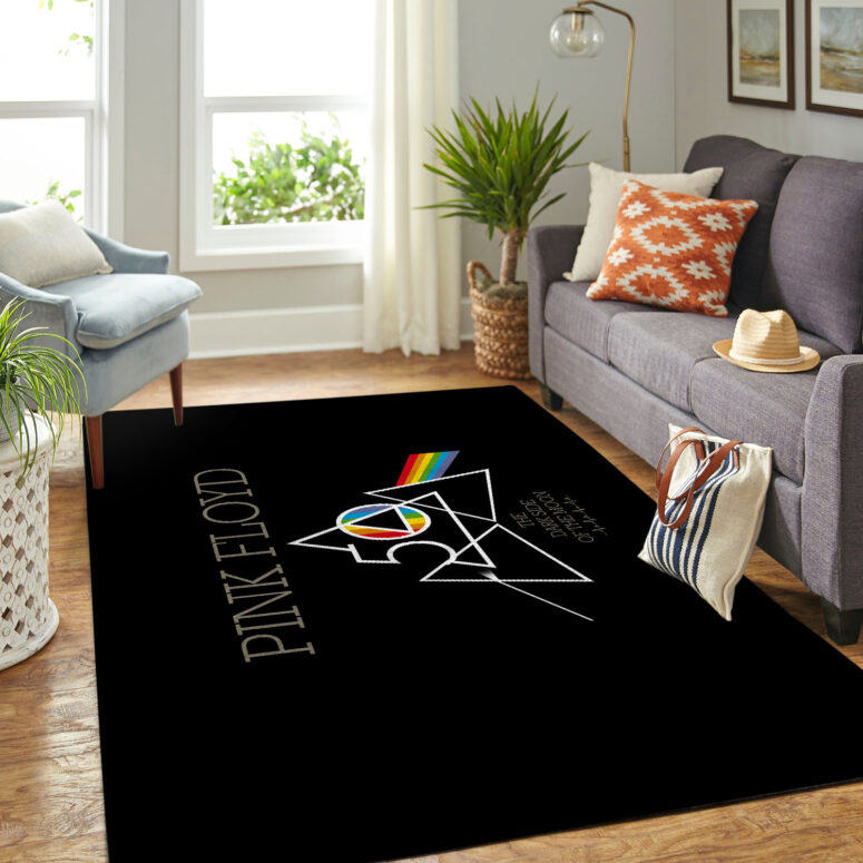 Dark Side Of The Moon 50th Aniversary Pink Floyd Rug