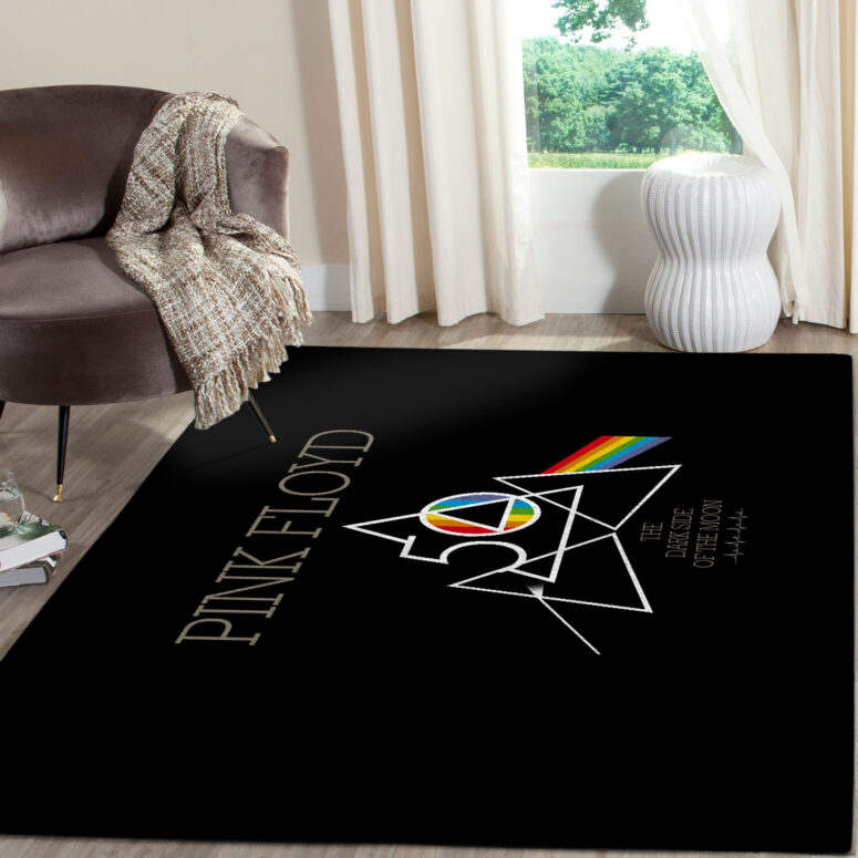 Dark Side Of The Moon 50th Aniversary Pink Floyd Rug