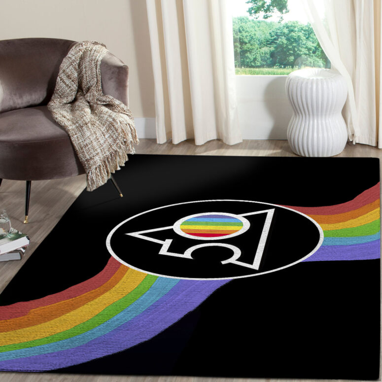 TDSoTM 50th Anniversary Drawing Art Pink Floyd Rug TDSoTM 50th Anniversary Drawing Art Pink Floyd Rug