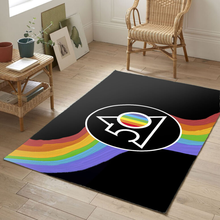 TDSoTM 50th Anniversary Drawing Art Pink Floyd Rug TDSoTM 50th Anniversary Drawing Art Pink Floyd Rug