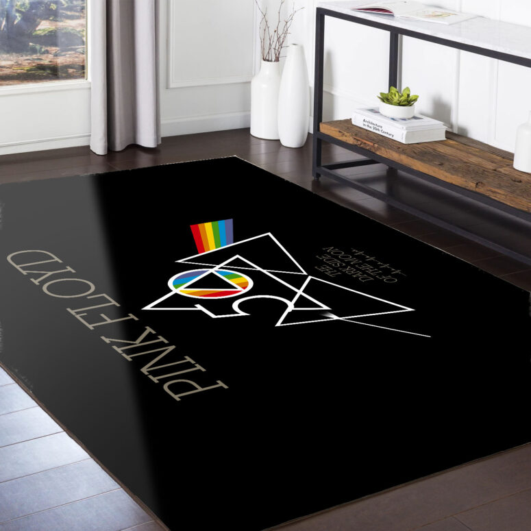Dark Side Of The Moon 50th Aniversary Pink Floyd Rug