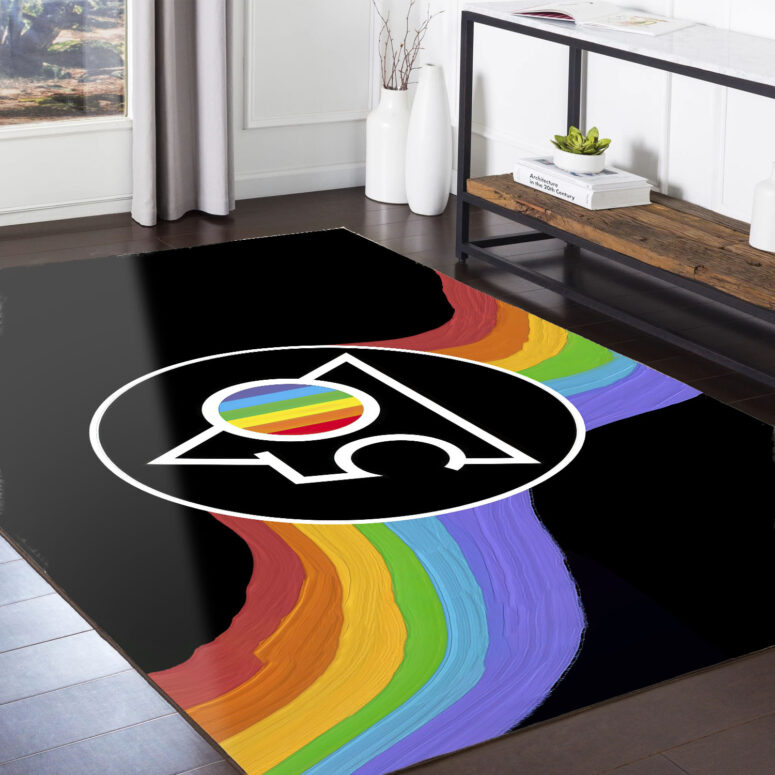 TDSoTM 50th Anniversary Drawing Art Pink Floyd Rug TDSoTM 50th Anniversary Drawing Art Pink Floyd Rug