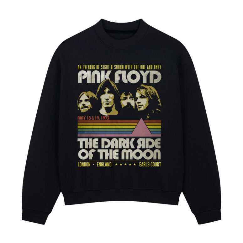 The dark side of the moon May 1973 Concert Earl Court London Tour Pink Floyd Shirt