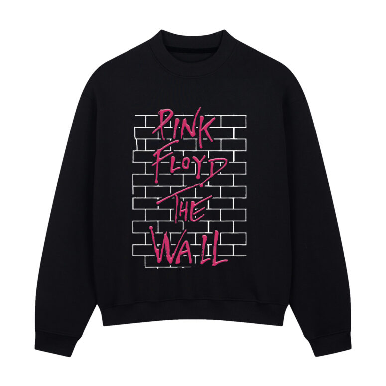 Pink Floyd The Wall Typography Shirt
