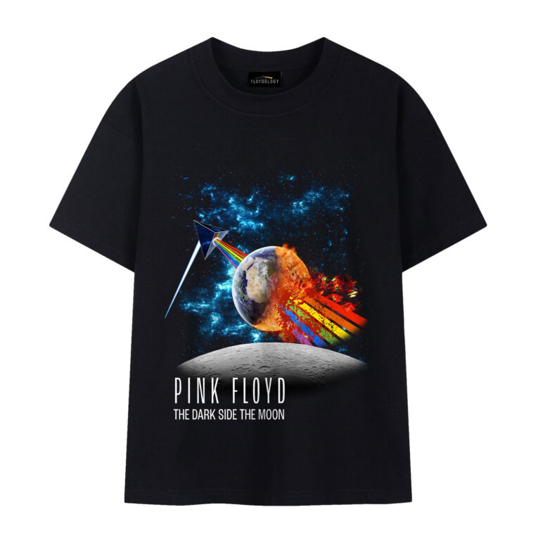 Pink Floyd Rainbow Attack Earth The Dark Side Of The Moon Shirt