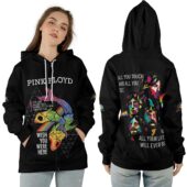 Ziphoodie All You Touch And All You See Pink Floyd - OtherBrick