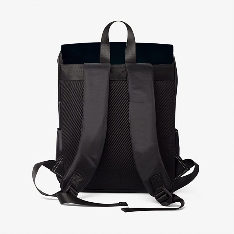 5 Pink Floyd Song Soundwave Black Shoulder Backpack
