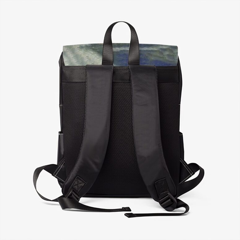 Dark Side Of The Moon WYWH  Pink Floyd Black Shoulder Backpack