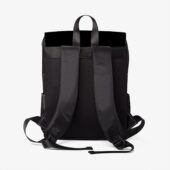 I Will Listen To Pinks Floyd Here or there Black Shoulder Backpack