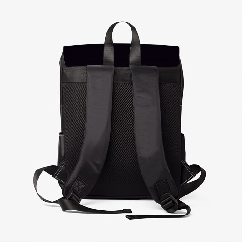 Moving to DSOTM Skateboarding Girl On The Rainbow  Pink Floyd Black Shoulder Backpack