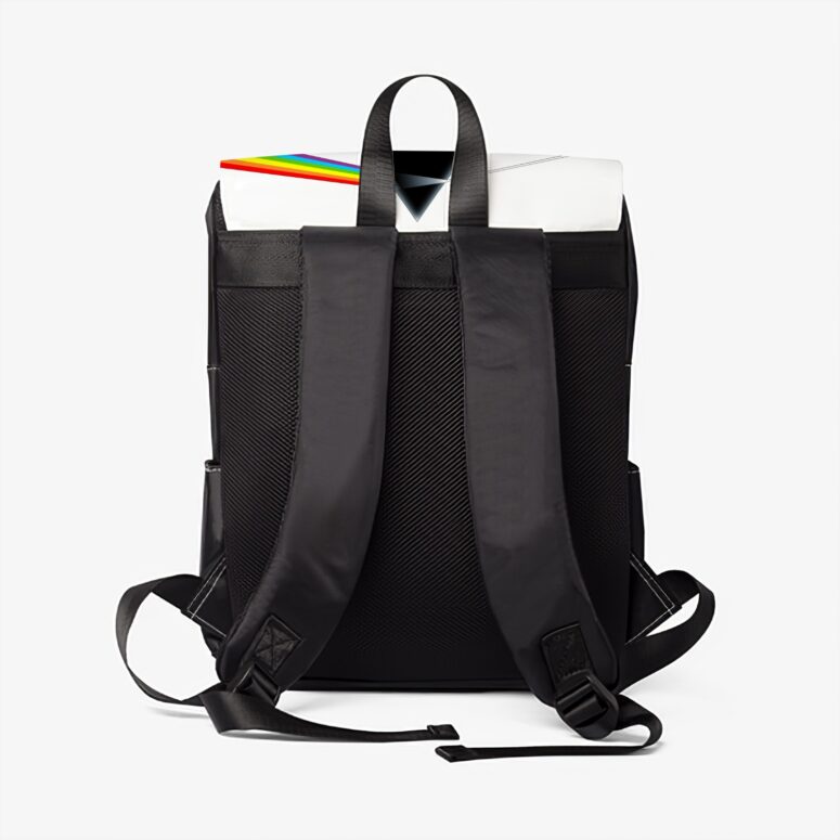 Osvaldo Ovalle Yop Art Pyramid Pink Floyd Black Shoulder Backpack Osvaldo Ovalle Yop Art Pyramid Pink Floyd Black Shoulder Backpack