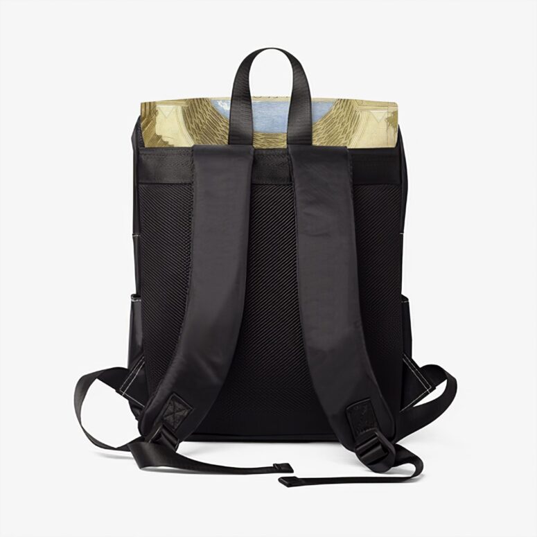 Philosophy Athens school Pink Floyd Black Shoulder Backpack Philosophy Athens school Pink Floyd Black Shoulder Backpack