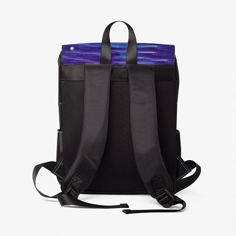 Pink Floyd Album Cover Drawing Art Black Shoulder Backpack