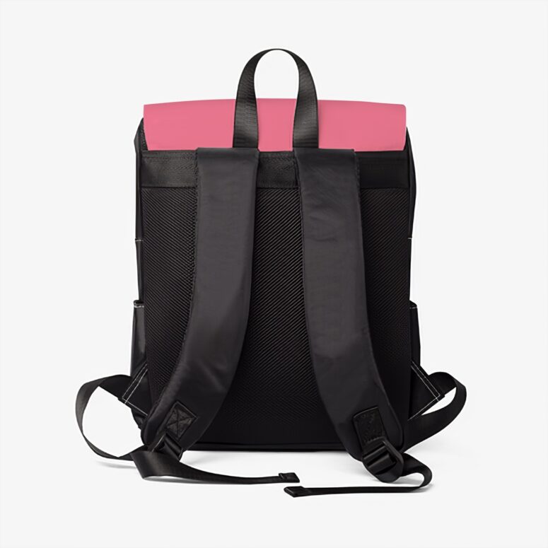 Pink Floyd Cartoon Simple Art Black Shoulder Backpack