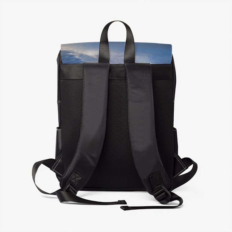 Pink Floyd DSOM Anniversary Pyramids Black Shoulder Backpack Pink Floyd DSOM Anniversary Pyramids Black Shoulder Backpack