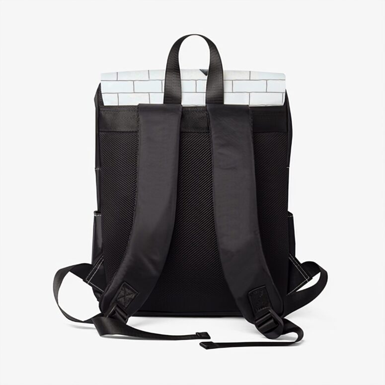 The Division Bell x Dark Side Of The Moon Pink Floyd Black Shoulder Backpack The Division Bell x Dark Side Of The Moon Pink Floyd Black Shoulder Backpack