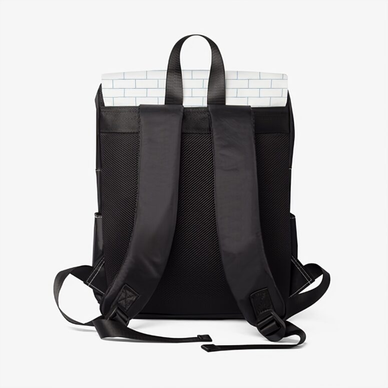 The Wall Album List Art  Pink Floyd Black Shoulder Backpack