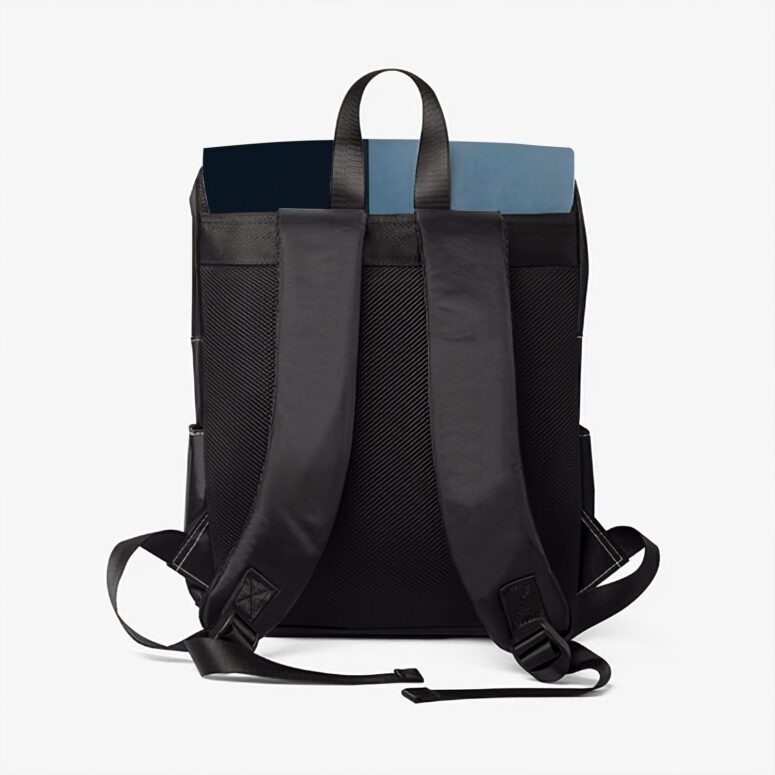Welcome To The Machine  Pink Floyd Black Shoulder Backpack