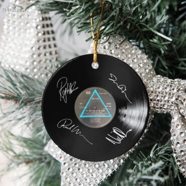 Dark Side of The Moon Pink Floyd Vinyl Disk Ceramic Ornament Dark Side of The Moon Pink Floyd Vinyl Disk Ceramic Ornament