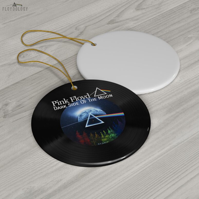 Travel Sequence Pink Floyd Vinyl Ceramic Ornament Prism Circle