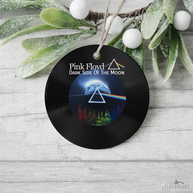 Travel Sequence Pink Floyd Vinyl Ceramic Ornament Prism Circle