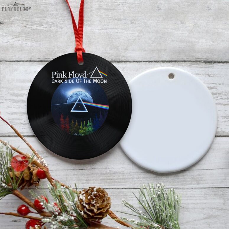 Travel Sequence Pink Floyd Vinyl Ceramic Ornament Prism Circle
