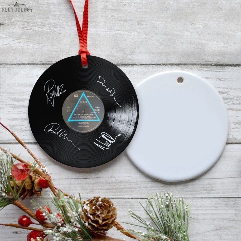 Dark Side of The Moon Pink Floyd Vinyl Disk Ceramic Ornament Dark Side of The Moon Pink Floyd Vinyl Disk Ceramic Ornament