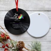 Dark Side Of The Moon Immersion Box Set Pink Floyd Vinyl Disk Ceramic Ornament2 - OtherBrick