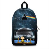 Left2d Backpack Golden Dark Side Of The Moon - OtherBrick