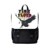 Pink Floyd First US Tour 1967 Vintage Black Shoulder Backpack