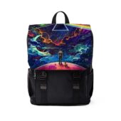 Left2d Backpack Golden Dark Side Of The Moon - OtherBrick