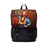Left2d Backpack Golden Dark Side Of The Moon - OtherBrick