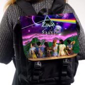 Left2d Backpack Golden Dark Side Of The Moon - OtherBrick
