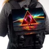 Left2d Backpack Golden Dark Side Of The Moon - OtherBrick