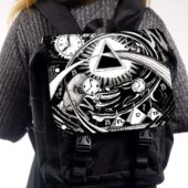 Left2d Backpack Golden Dark Side Of The Moon - OtherBrick