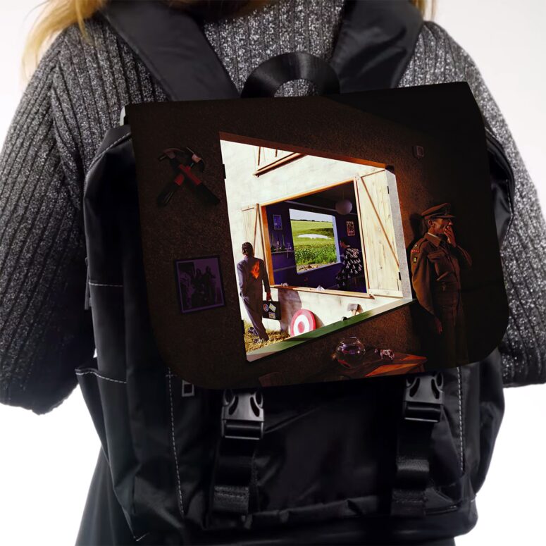 Echoes II Compilation Album Art 2001  Pink Floyd Black Shoulder Backpack