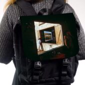 Left2d Backpack Golden Dark Side Of The Moon - OtherBrick