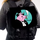 Left2d Backpack Golden Dark Side Of The Moon - OtherBrick