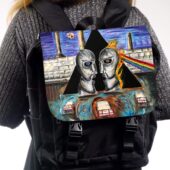 Left2d Backpack Golden Dark Side Of The Moon - OtherBrick