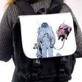 Left2d Backpack Golden Dark Side Of The Moon - OtherBrick