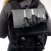 Left2d Backpack Golden Dark Side Of The Moon - OtherBrick