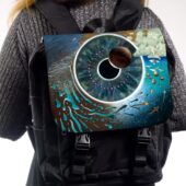 Left2d Backpack Golden Dark Side Of The Moon - OtherBrick
