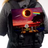 Left2d Backpack Golden Dark Side Of The Moon - OtherBrick