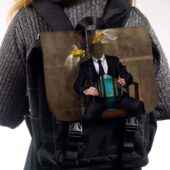 Left2d Backpack Golden Dark Side Of The Moon - OtherBrick